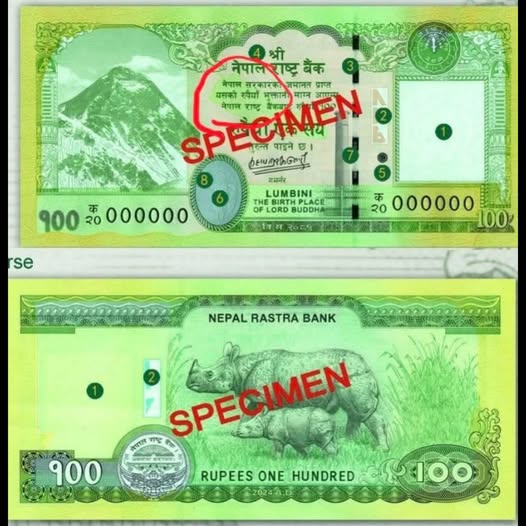 चुच्चे नक्सासहितको १०० को नोट जारी भएपछि भारतमा तरंग